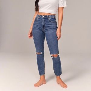 A&F High Rise Skinny Jean